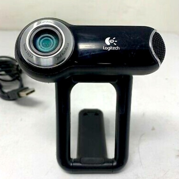 Logitech Quick Cam Pro Webcam 2MP Tessar 2.0/3.7 Autofocus  V-UBM46 MW3A - Picture 1 of 7